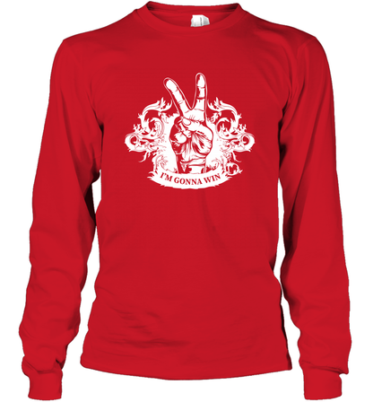 I'm Gonna Win Best Quote Shirt Long Sleeve T-Shirt Long Sleeve T-Shirt Red