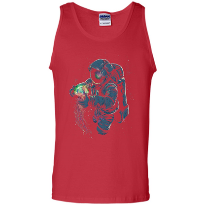 Space Rave T-shirt Jelly Fish Rainbow Astronaut Friends T-shirt