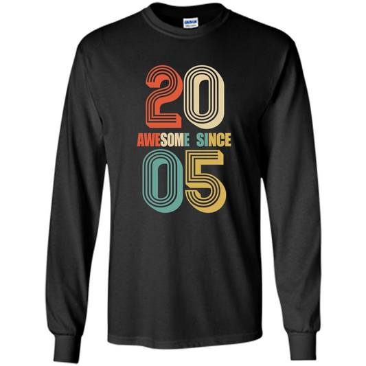 Awesome Since 2005 T-Shirt Black