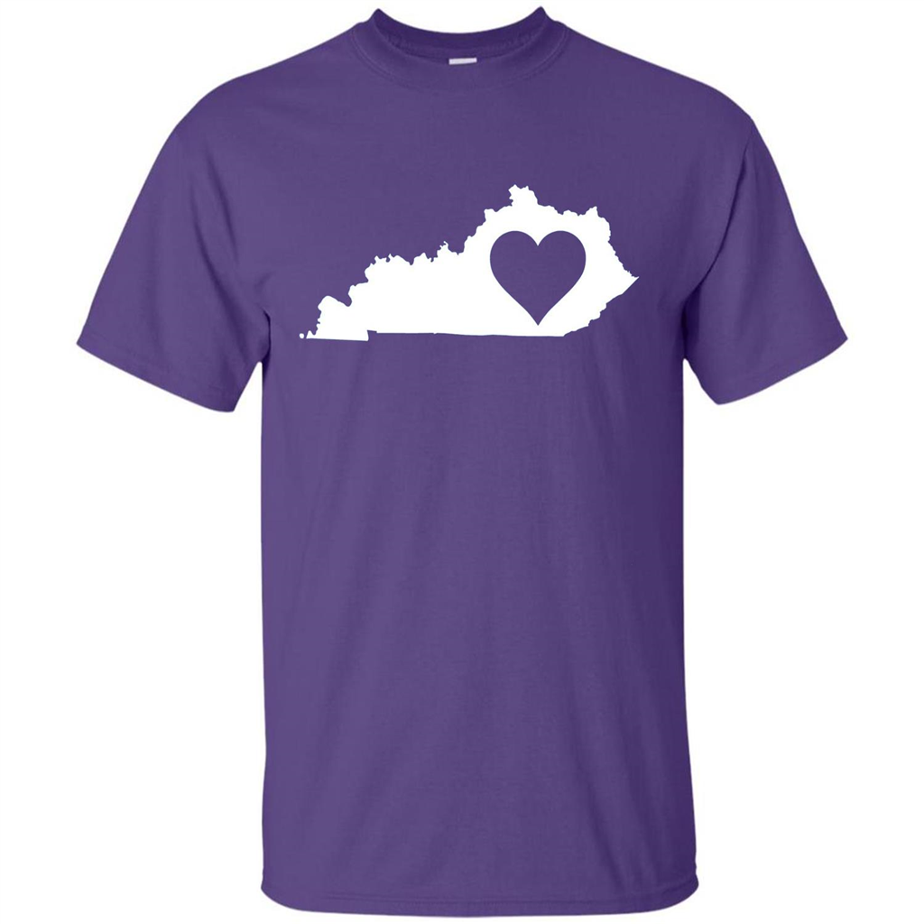 Kentucky Love T-Shirt Kentucky State T-shirt Purple