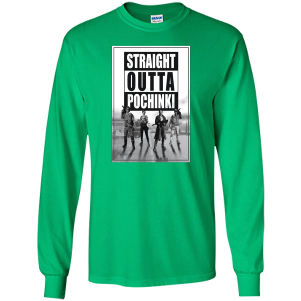 Straight Outta Pochinki T-shirt Irish Green