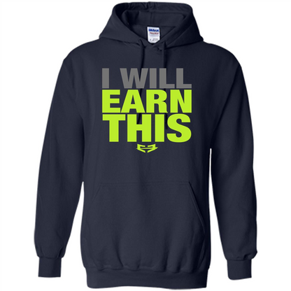 I Will Earn This T-shirt Navy