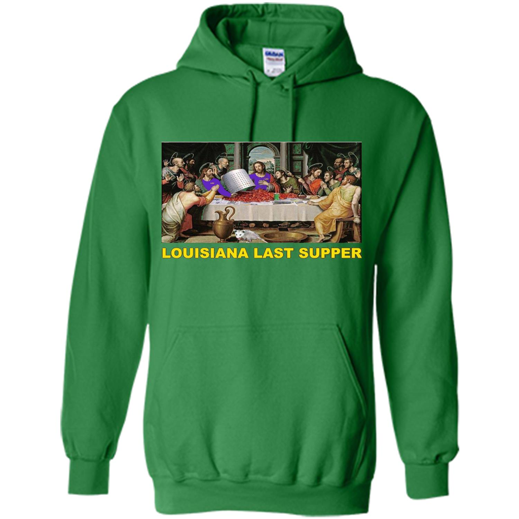 Louisiana Last Supper T-shirt Irish Green