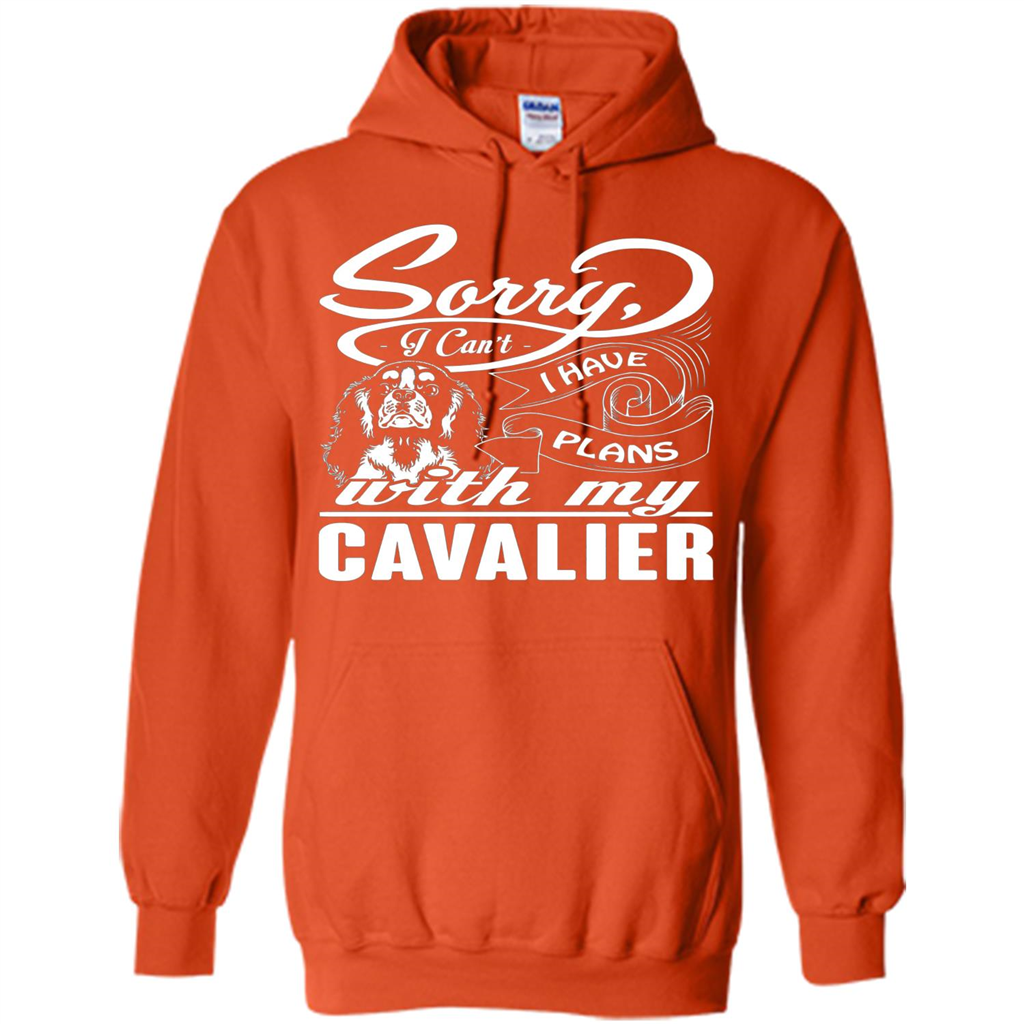 I Have Plans With My Cavalier T-shirt Orange
