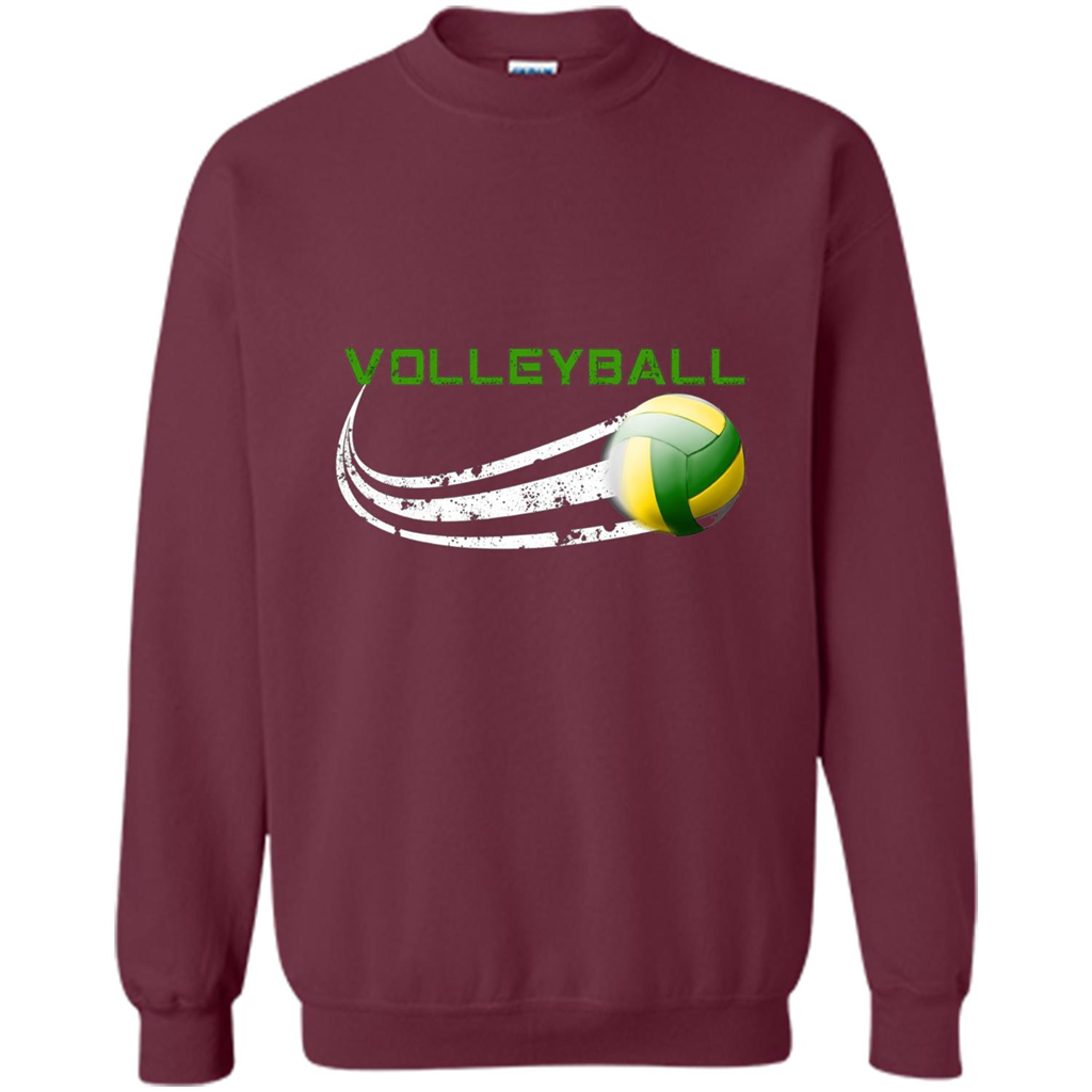 Sports T-shirt Volleyball Player Maroon