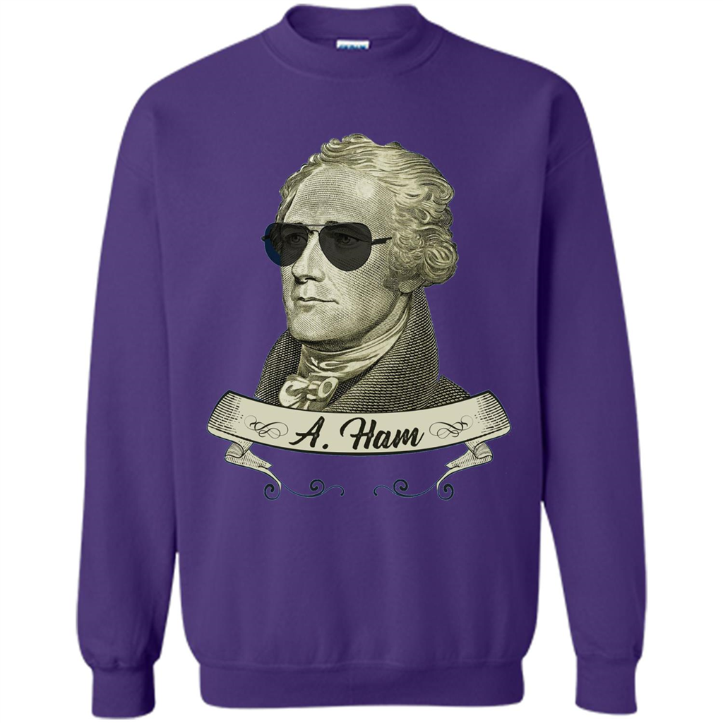 Cool Sunglasses T-shirt Funny Hamilton T-shirt Purple
