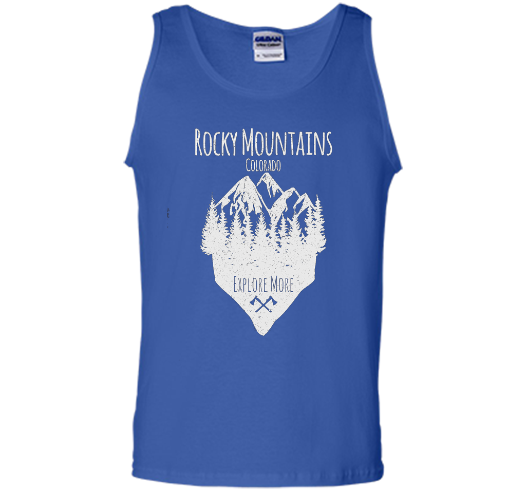 PREMIUM Rocky Mountains, Colorado - Souvenir T-Shirt t-shirt Royal