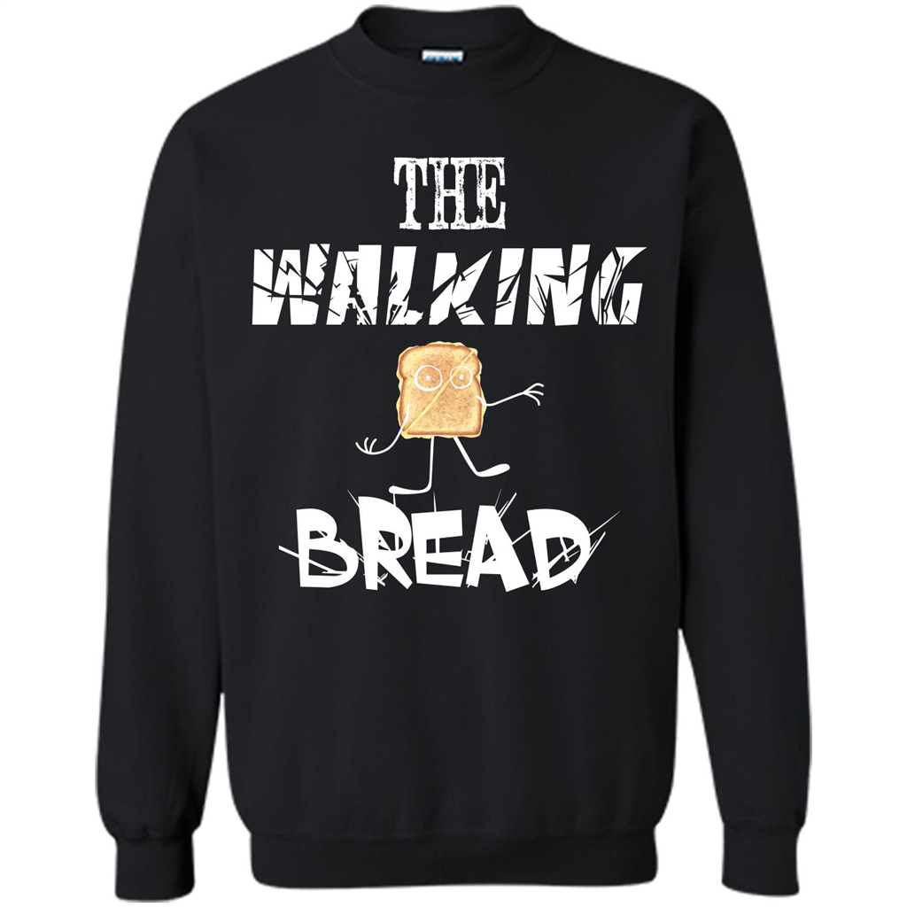 The Walking Bread T-shirt Black