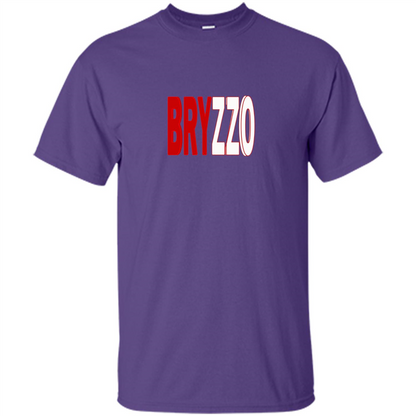 Bryzzo Bryant and Rizzo Funny Baseball T-shirt Purple