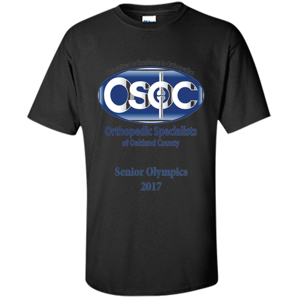 OSOC 9 Senior Olympics 2017 T-shirt Black