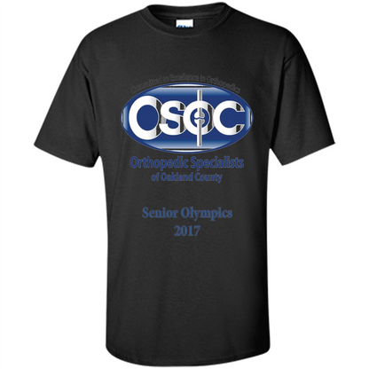 OSOC 9 Senior Olympics 2017 T-shirt Black