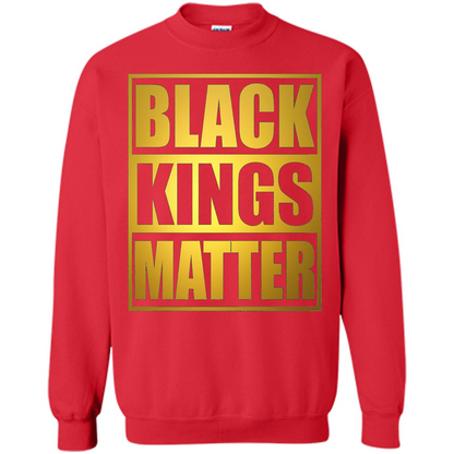 Black Kings Matter T-shirt Red