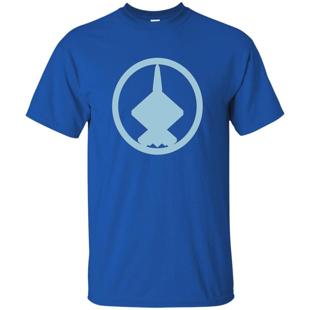 YF-23 Blue Air Force Military Fighter Jet T-Shirt Royal