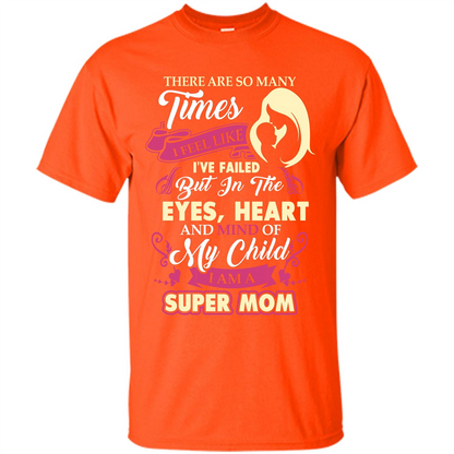 Mommy T-shirt There Are So Many Times I Feel Like T-shirt Orange