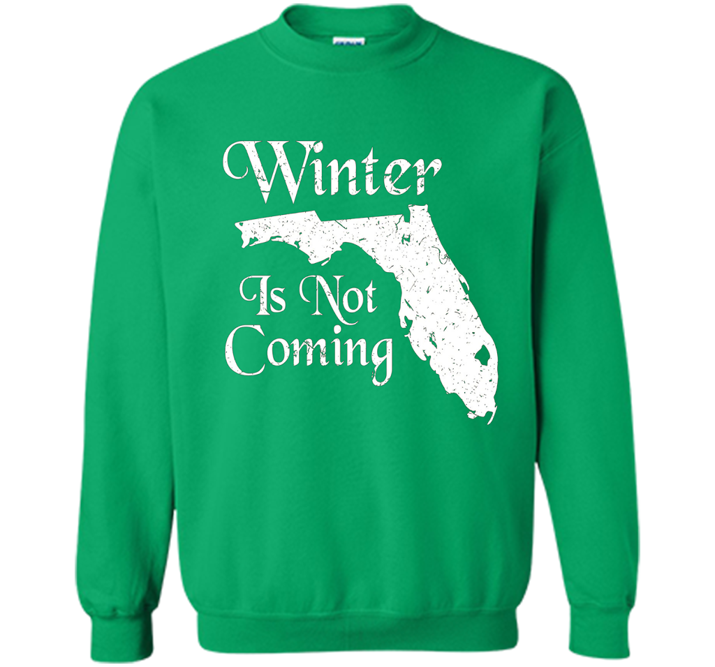 Florida T-shirt Winter Is Not Coming Irish Green