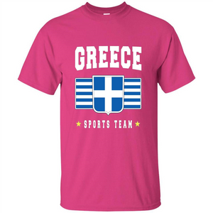 GREECE T-shirt Greek Flag T-shirt Sports Team