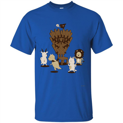 Game Of Musical Thrones Characters T-shirt Royal
