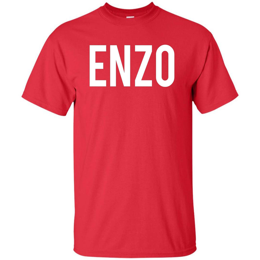 Enzo T-Shirt - Cool New Funny Name Red