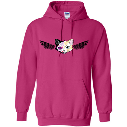 Wolf and Bird T-shirt Heliconia