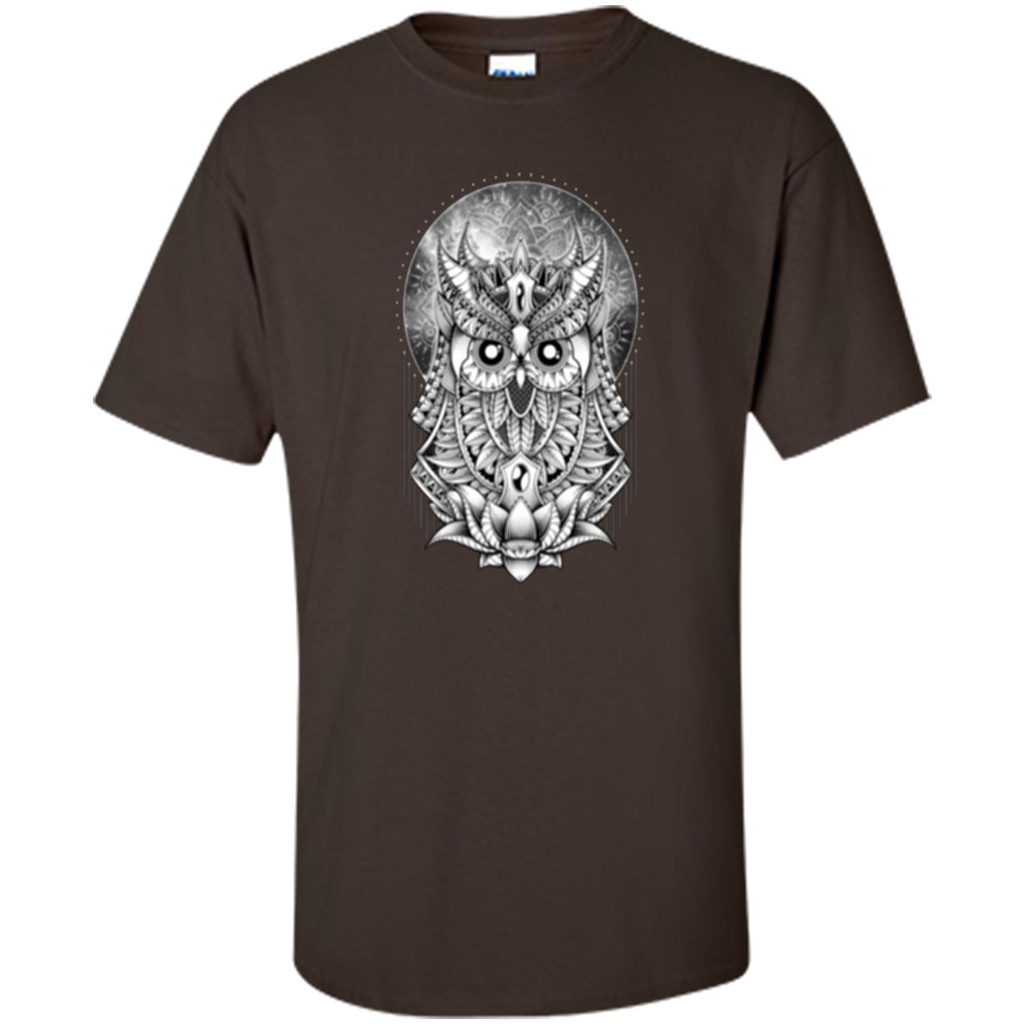 Venus Owl T-shirt Planet Dark Chocolate