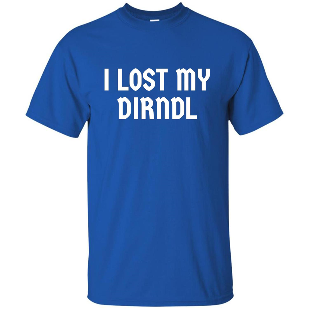 I Lost My Dirndl Oktoberfest Beer Party T-Shirt Royal