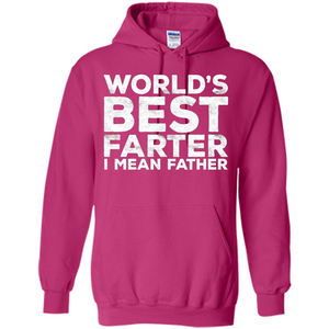 Fathers Day T-shirt World's Best Farter I Mean Father