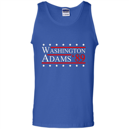 Washington Adams 1789 July 4th T-shirt Royal