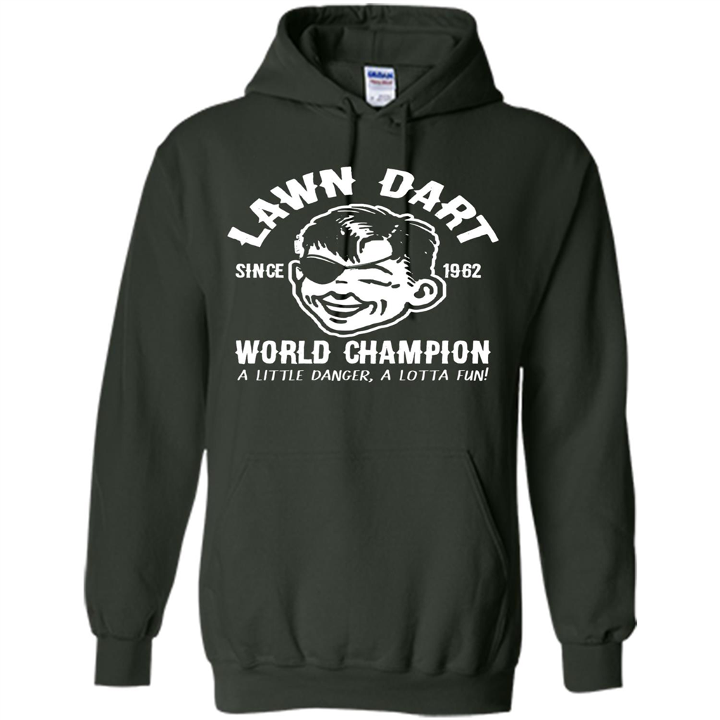 Lawn Dart Since 1962 World Champion Backyard Game T-shirt Forest Green