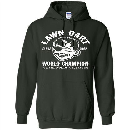 Lawn Dart Since 1962 World Champion Backyard Game T-shirt Forest Green