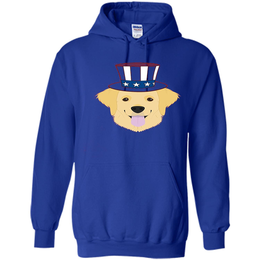Dog Lover T-shirt The 4th of July Royal