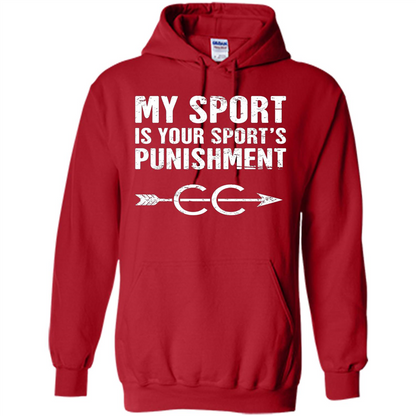 My Sport Is Your Sport's Punishment T-shirt Red