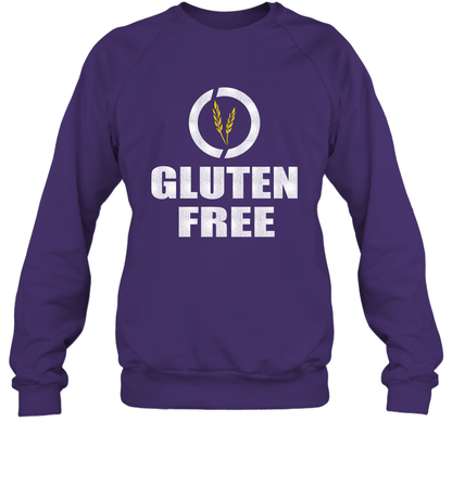 Gluten Free Shirt Sweatshirt Sweatshirt Purple