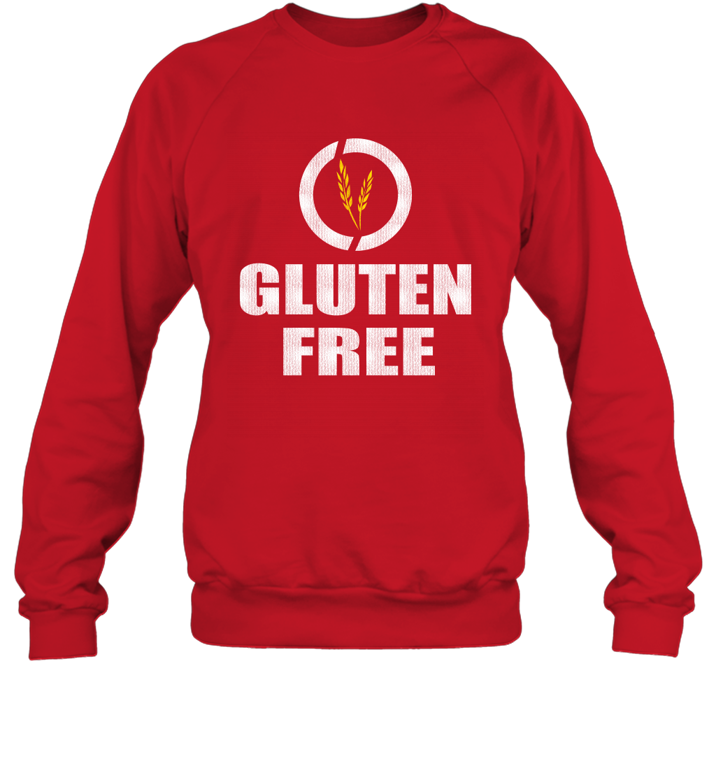 Gluten Free Shirt Sweatshirt Sweatshirt Red