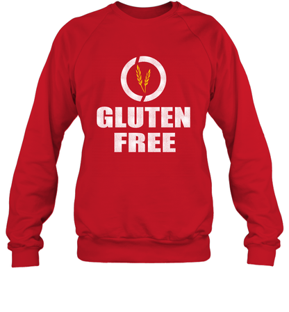 Gluten Free Shirt Sweatshirt Sweatshirt Red