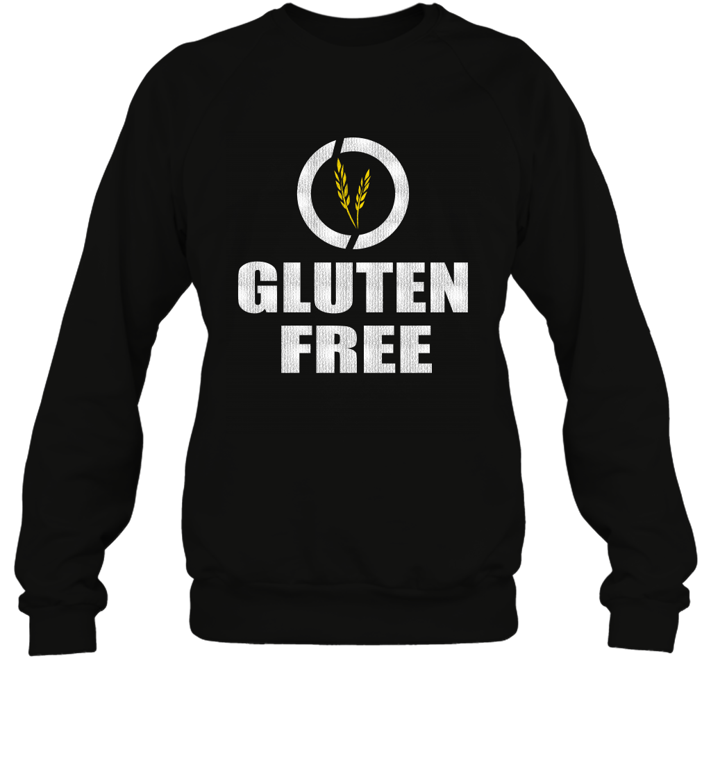 Gluten Free Shirt Sweatshirt Sweatshirt Black