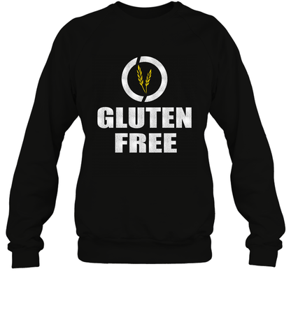 Gluten Free Shirt Sweatshirt Sweatshirt Black