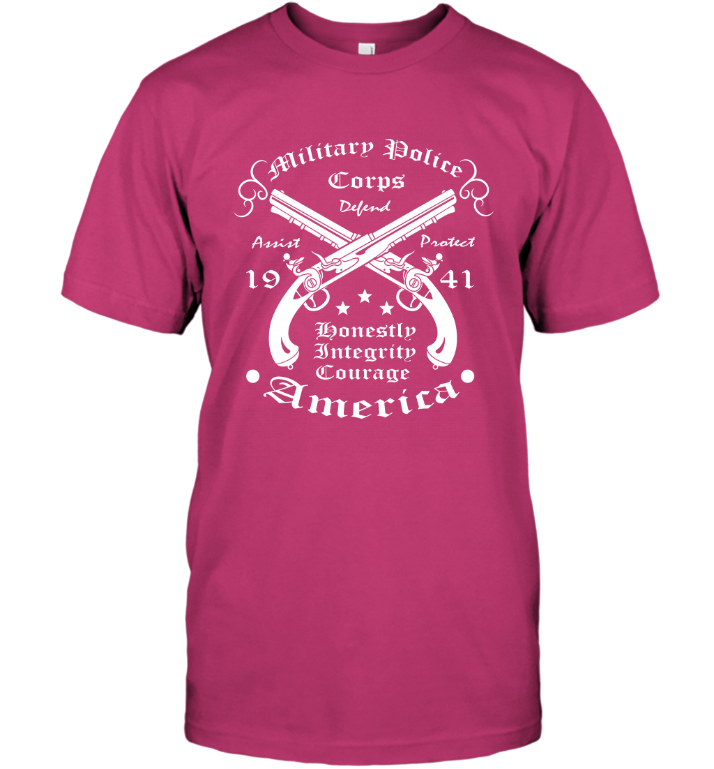 Military Police America Shirt T-Shirt T-Shirt Heliconia
