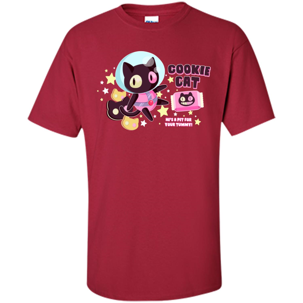 Cookie Cat T-Shirt Cardinal