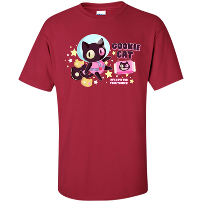 Cookie Cat T-Shirt Cardinal
