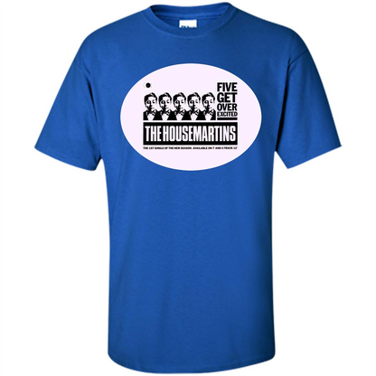 Music T-Shirt Five Get Over Excited Royal