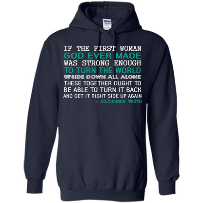 If The First Woman God Ever Made Was Strong Enough To Turn The World Navy
