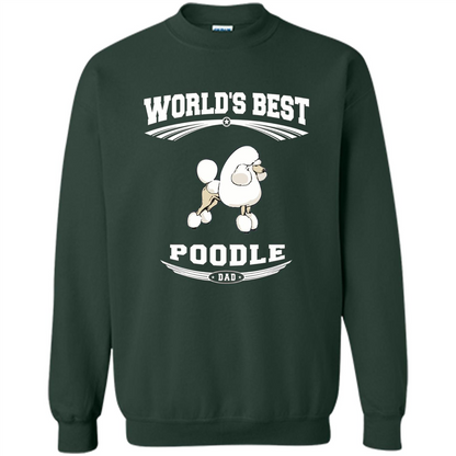World's Best Poodle Dog T-shirt
