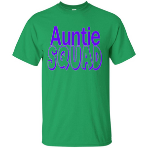 Auntie Squad T-Shirt Aunt Team Squad