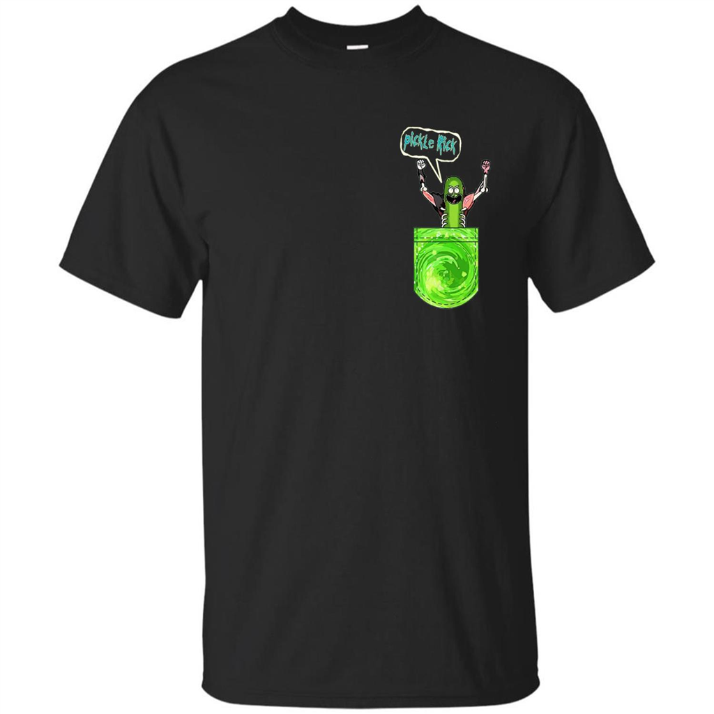 Pickle Funny Rick Pocket T-shirt TV Series T-shirt