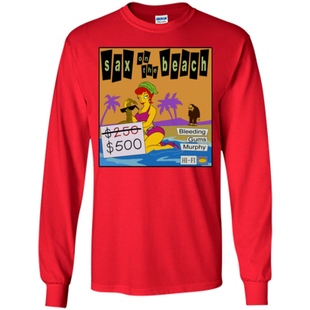 Sax on the Beach Discount Edition T-shirt Red