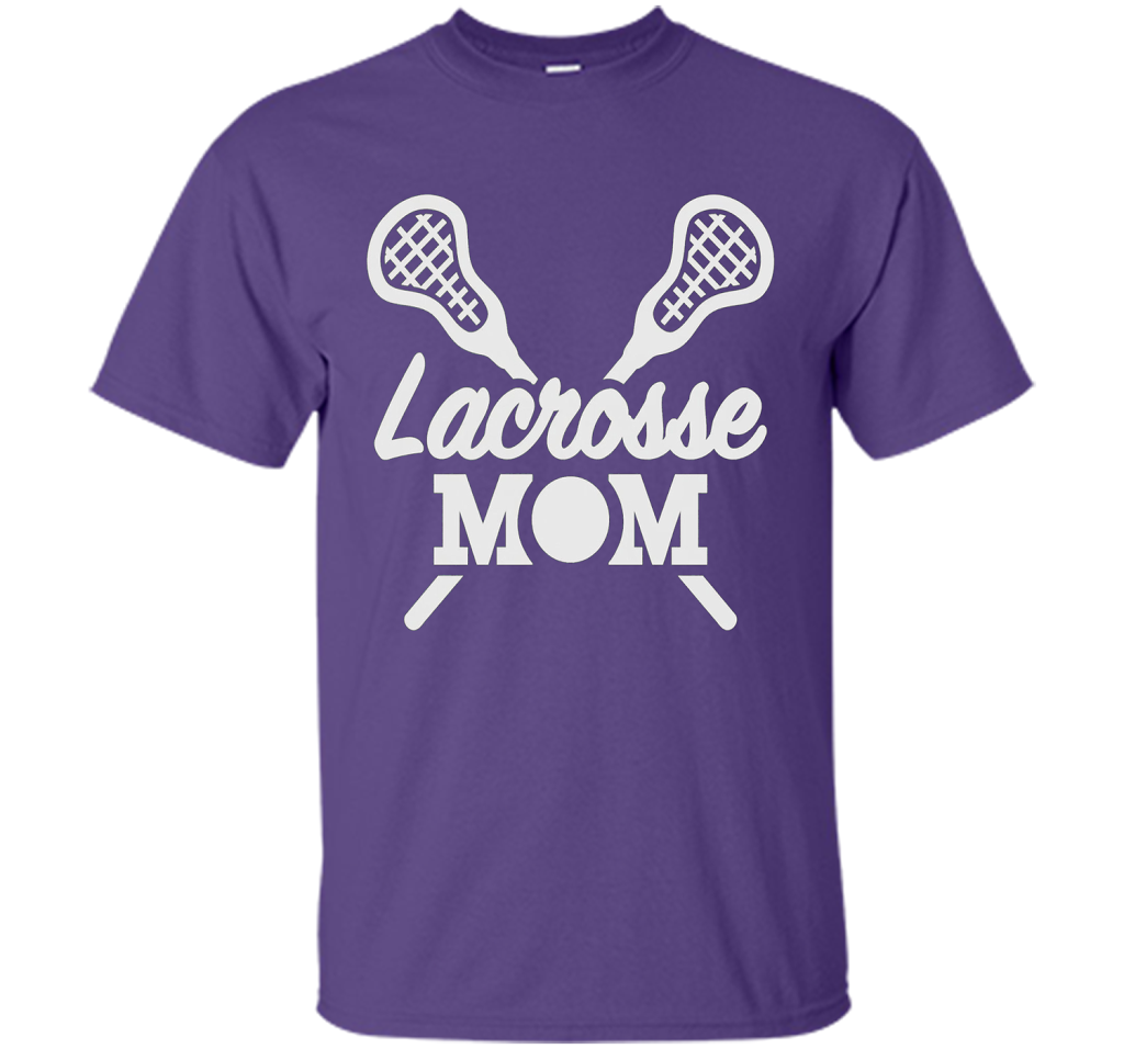Lacrosse Mom T Shirt cool shirt Purple