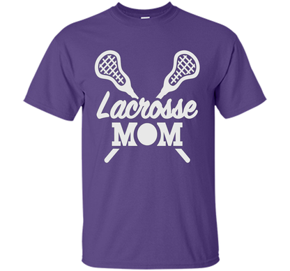 Lacrosse Mom T Shirt cool shirt Purple