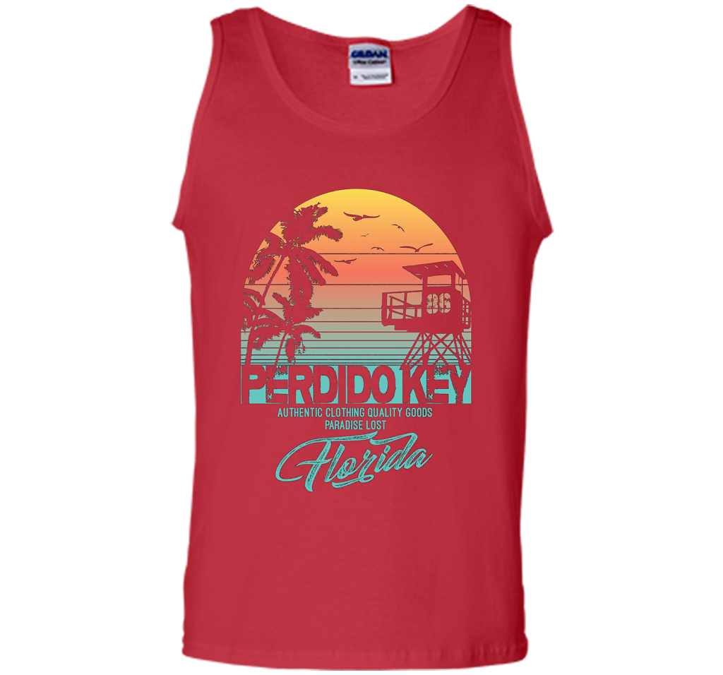 Perdido Key Florida Beach T-shirt Red