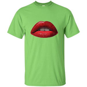 Red Lips T-shirt with Red Lips Art T-shirt