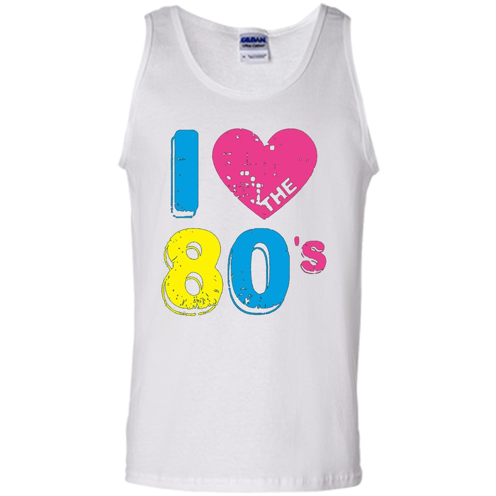 Vintage T-shirt I Love the 80's T-shirt White